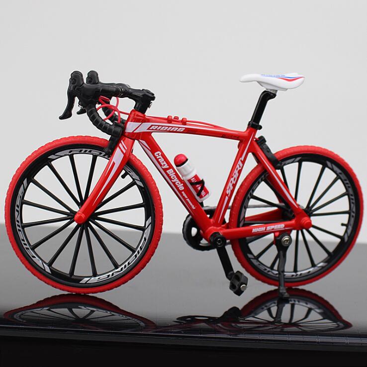 Miniatura de Bicicleta em Alumínio de Alta Qualidade Conexão Shop Modelo 2: Laranja 