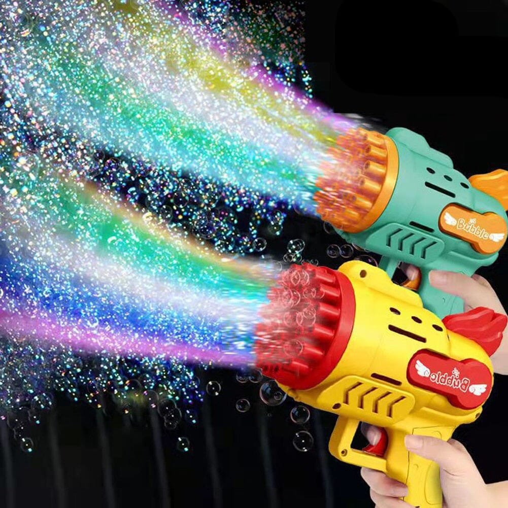 Arma Bolha De Sabão - Brinquedo Lançador Bolhas 29 Buracos – Conexão Shop