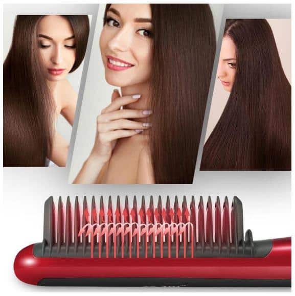 Ultra Hair Escova Alisadora - Pente Chapinha conexaohop Ultra Hair 