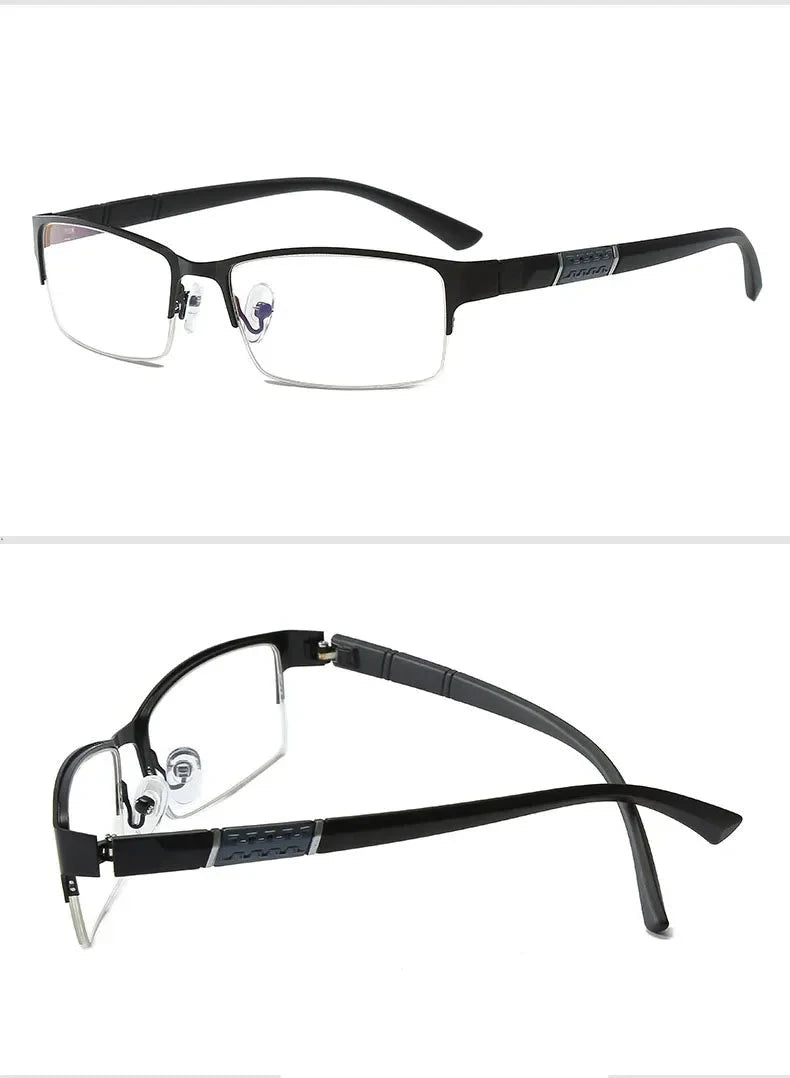Óculos de Leitura Anti Luz Azul Retro Masculino Miopia Conexão Shop 