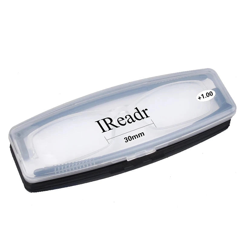 Óculos de Leitura Dobrável Ultra Leve TR90 Compacto e Prático Conexão Shop 