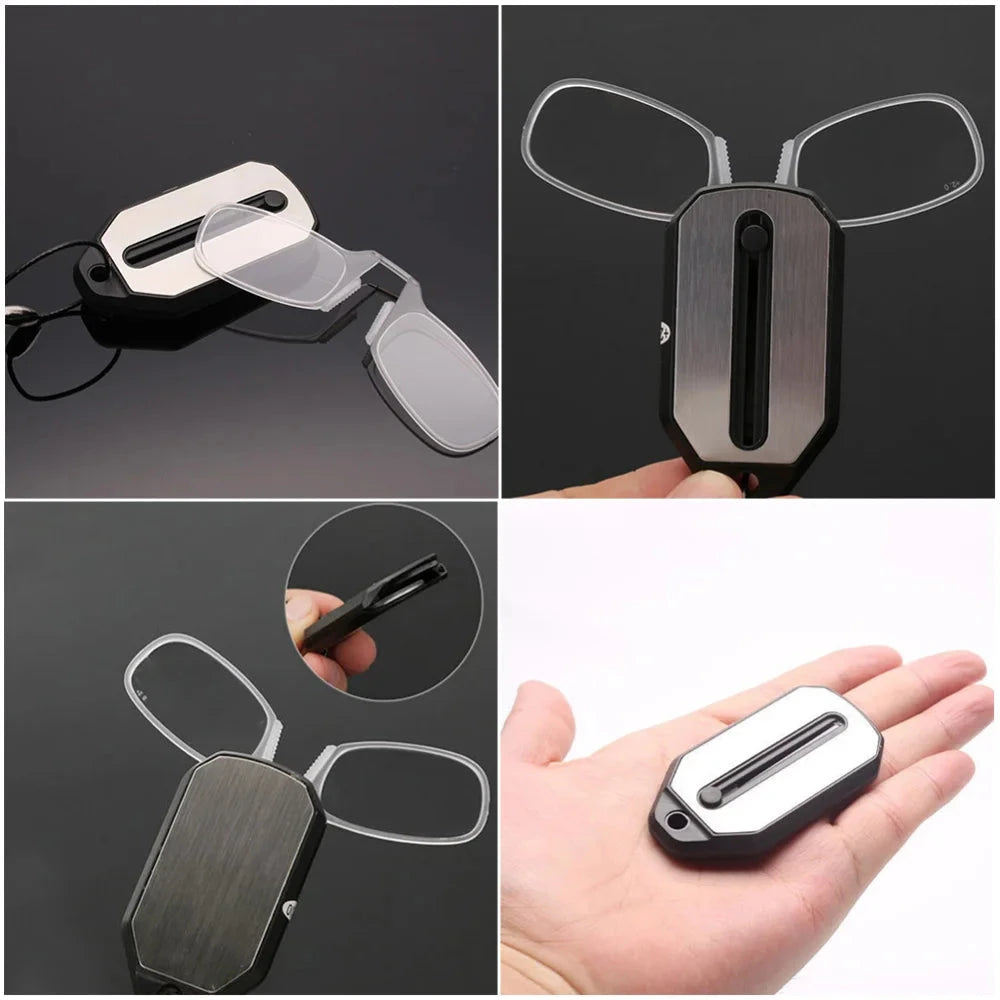Óculos de Leitura Dobrável e Ultrafino Portátil Clip-On Conexão Shop 