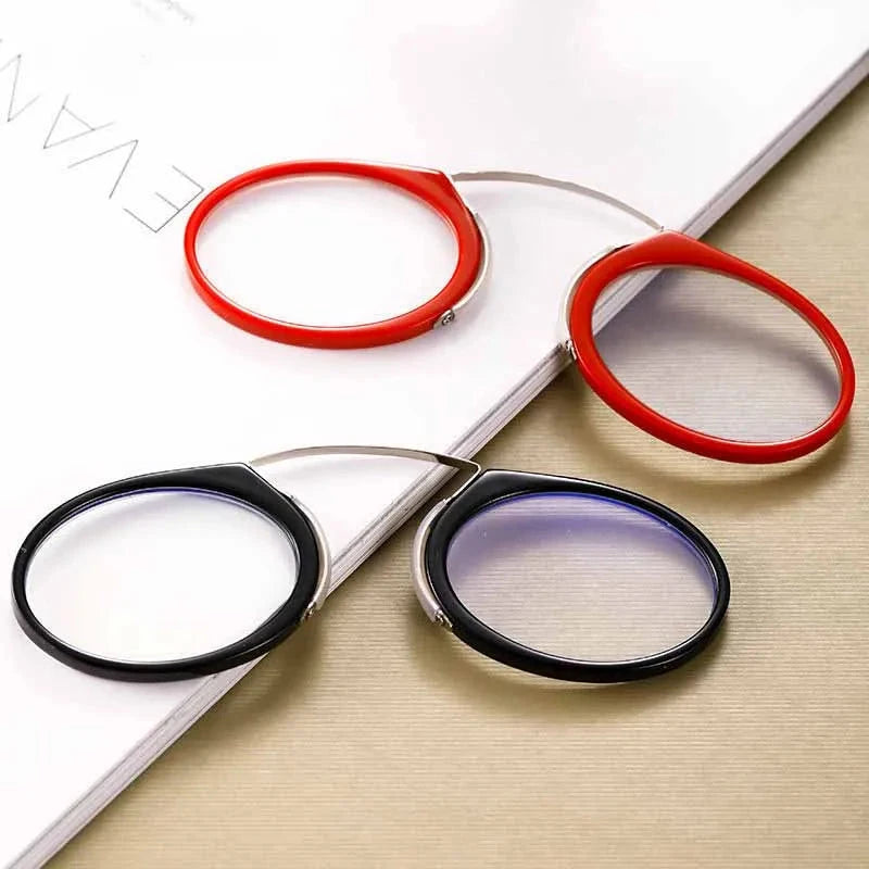 Óculos de Leitura Portátil Ultraleve com Clipe - Compacto e Prático Conexão Shop 