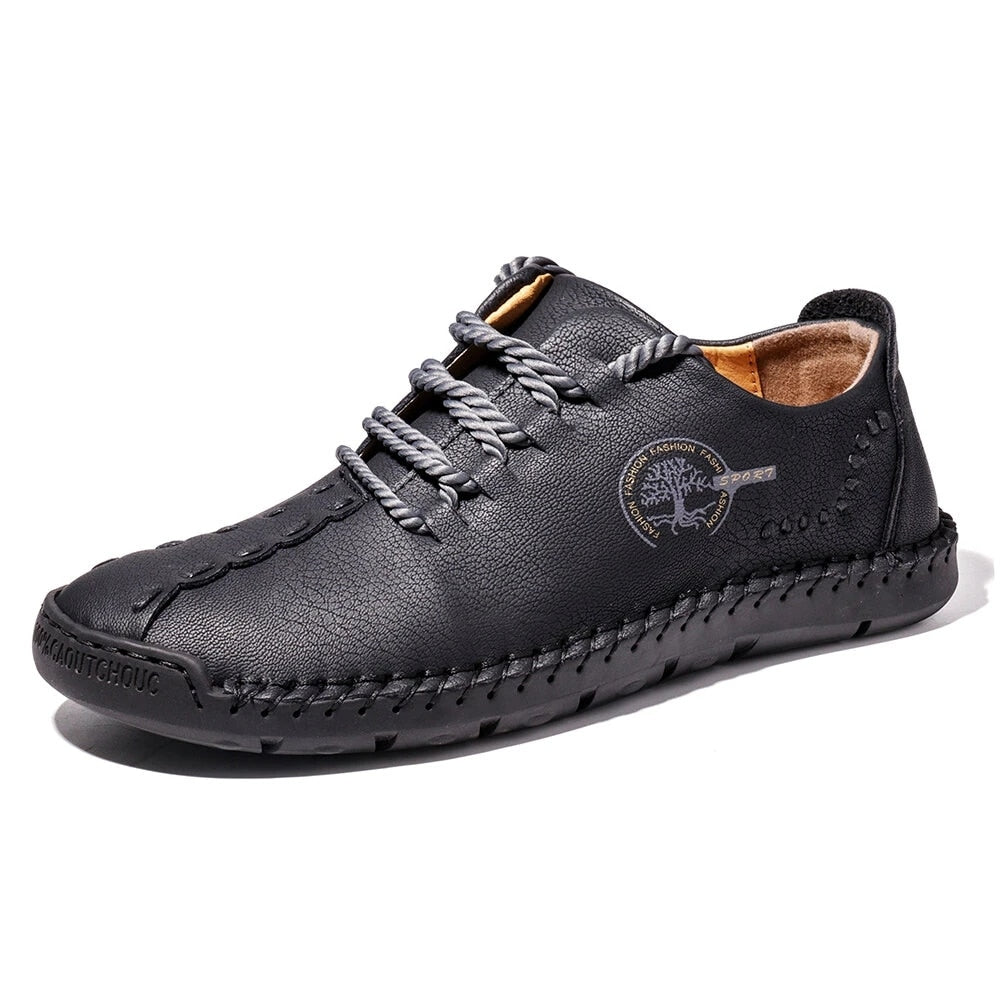 Mocassim Masculino Couro, Sapato de Couro Casual Conexão Shop Mocassim Masculino Couro Preto 35 