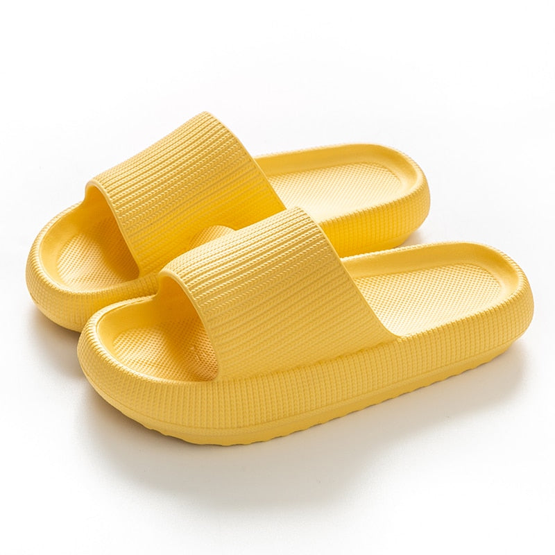 Chinelo Ortopédico Nuvem Terapêutico Comfort Conexão Shop Amarelo 34-35 