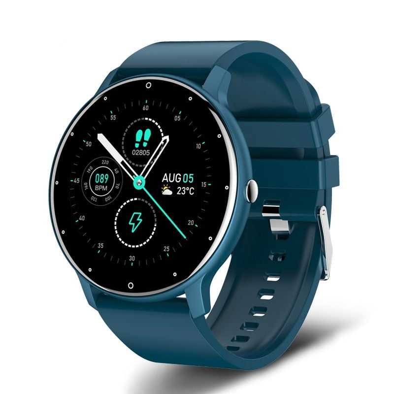 Relógio Inteligente Lige Smartwatch Conexão Shop Azul 