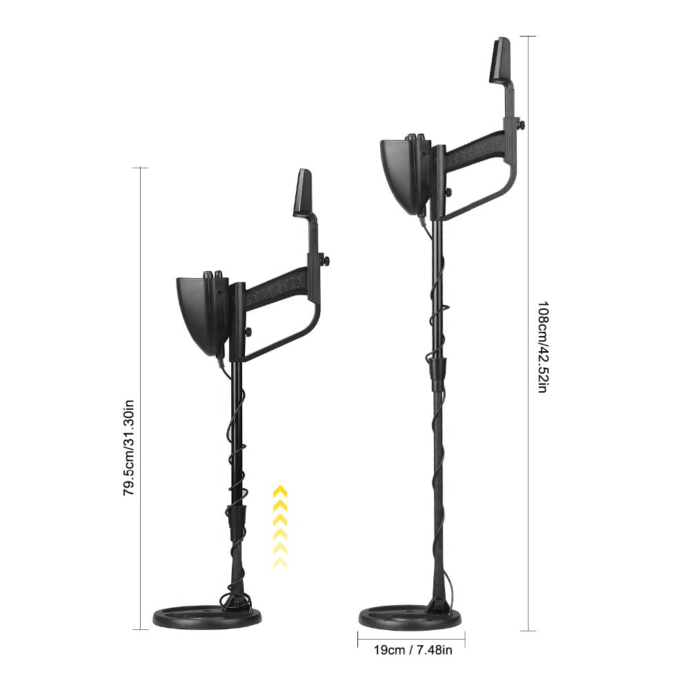 Detector De Metais MD 4030 Portátil - Rastreador Ouro, Ferro Conexão Shop 