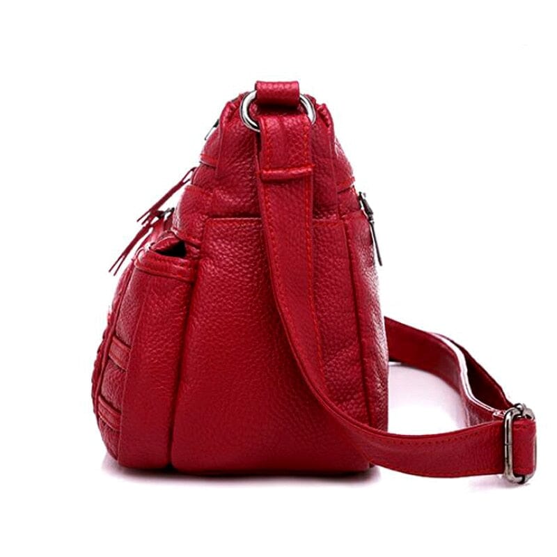 Bolsa de Ombro Feminina Couro - Bolsa Crossbody Conexão Shop 