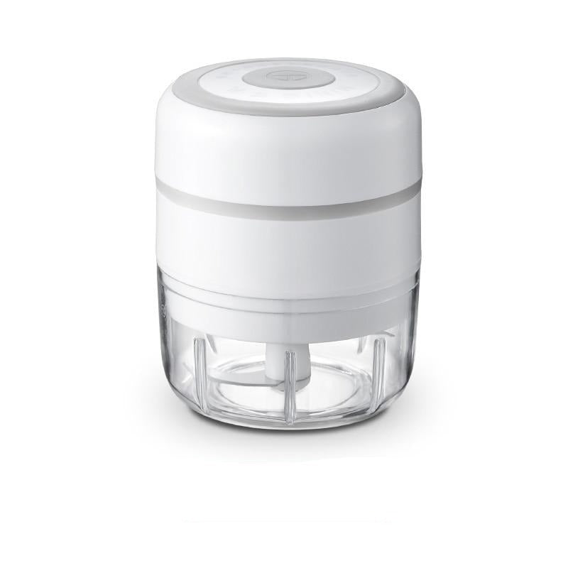 Mini Triturador de Alimentos Elétrico Portátil, Recarregável Conexão Shop 100ML Branco 