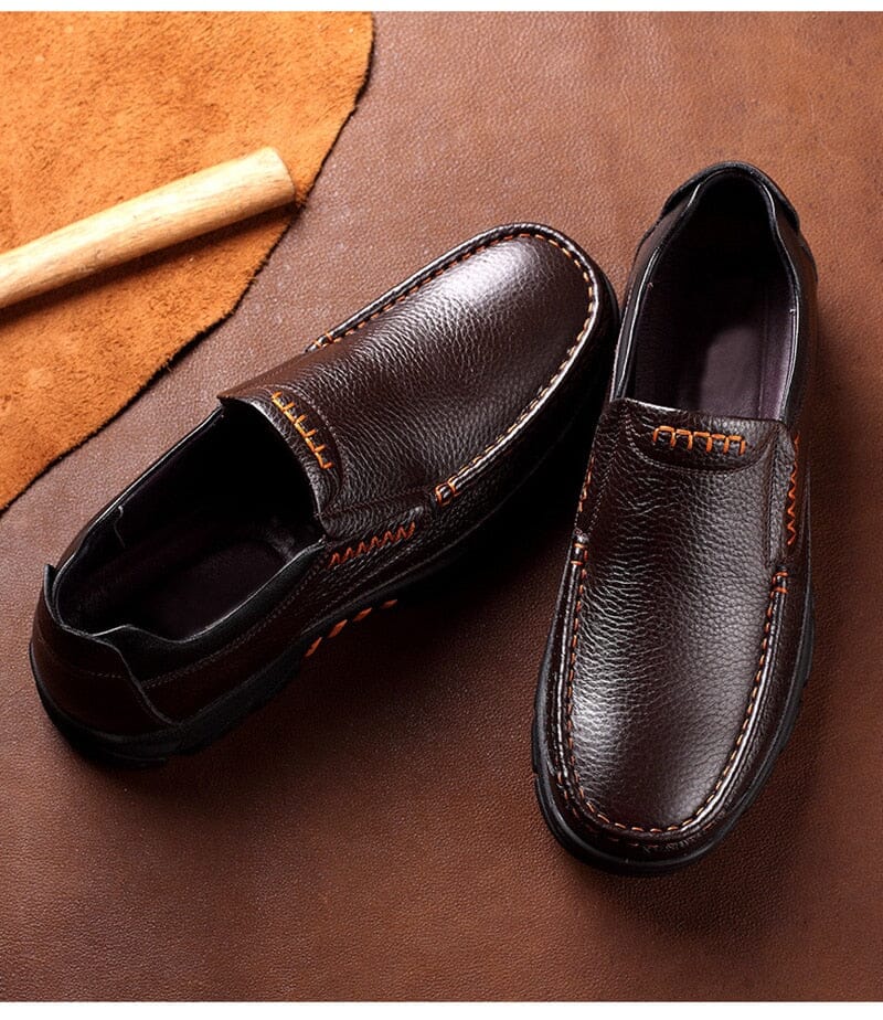 Sapato Mocassim Masculino Couro Legítimo - ModernStep Conexão Shop 