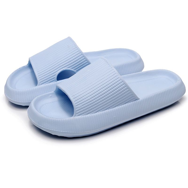 Chinelo Ortopédico Nuvem Terapêutico Comfort Conexão Shop Azul Claro 34-35 