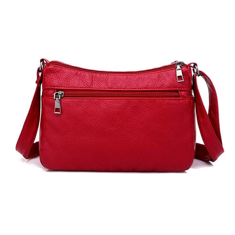 Bolsa de Ombro Feminina Couro - Bolsa Crossbody Conexão Shop 