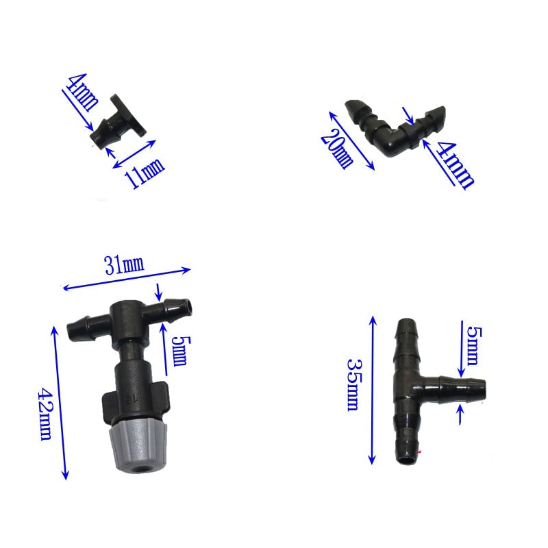 Sistema de Irrigação Para Jardim - Pulverizador Automático Conexão Shop 