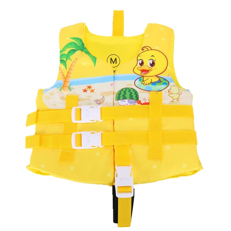 Colete Salva Vidas Infantil - Boia Para Criança Flutuante Conexão Shop Colete Salva Vidas Infantil Patinho Amarelo M (14-23 kg) 