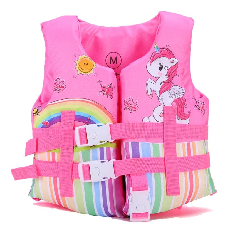 Colete Salva Vidas Infantil - Boia Para Criança Flutuante Conexão Shop Colete Salva Vidas Infantil Rosa M (14-23 kg) 