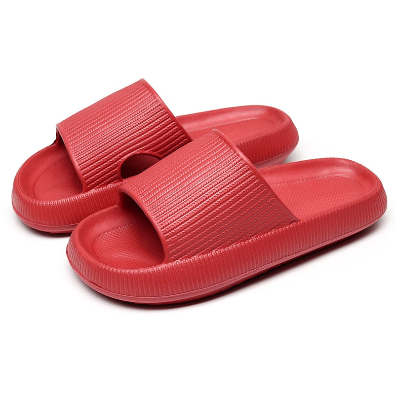 Chinelo Ortopédico Nuvem Terapêutico Comfort Conexão Shop Vermelho 34-35 