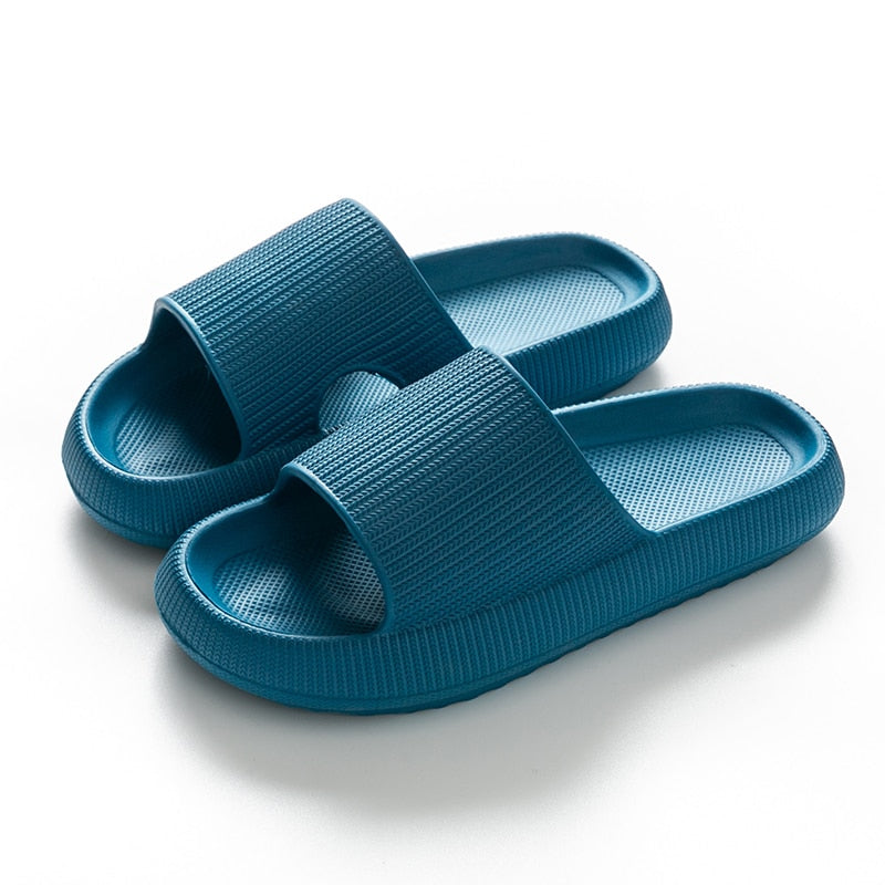 Chinelo Ortopédico Nuvem Terapêutico Comfort Conexão Shop Azul 34-35 