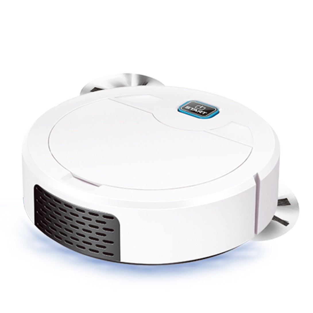 Robô Aspirador de Pó - Limpeza Smart Inteligente Conexão Shop Robô Aspirador Branco 