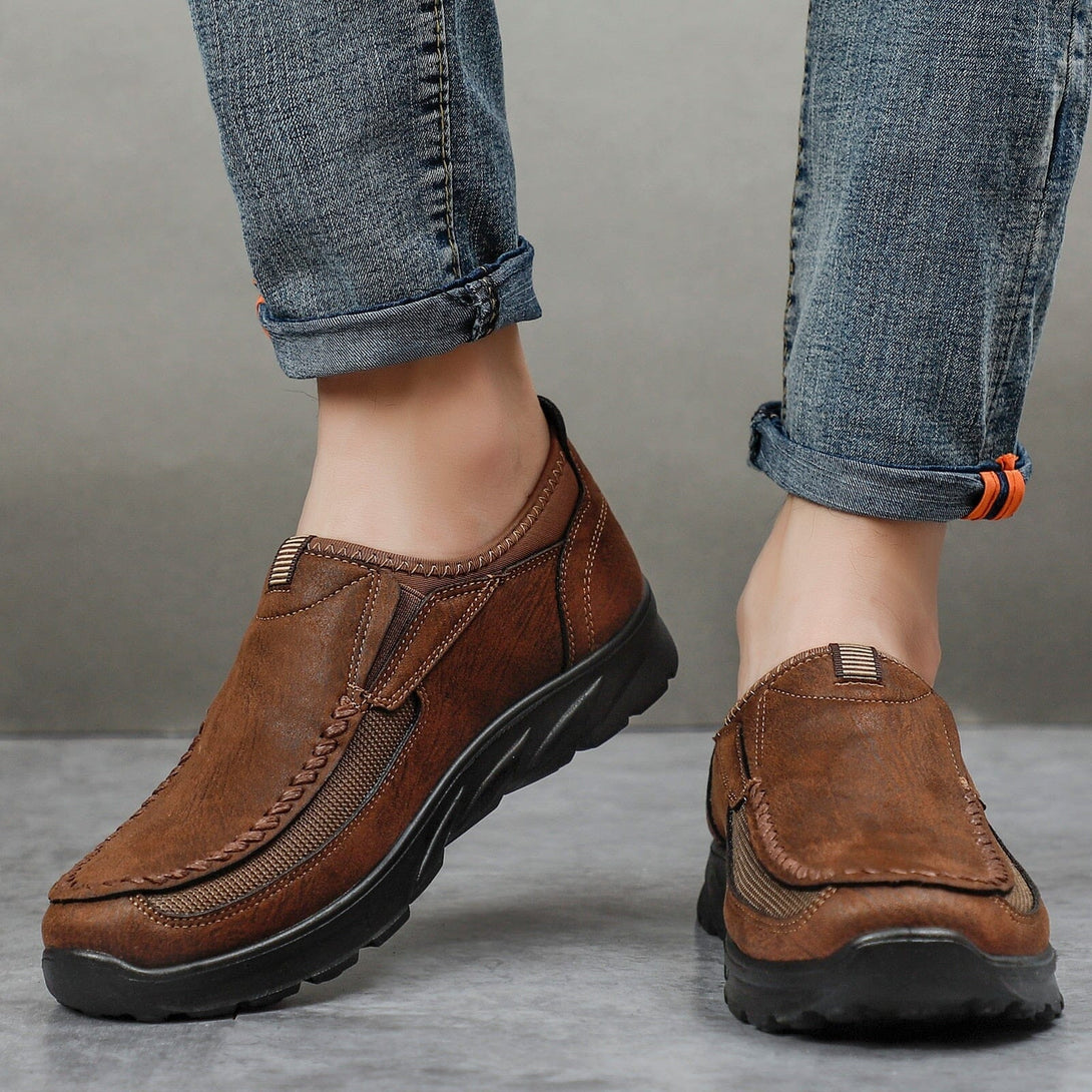 Mocassim Masculino de Couro - Sapato Casual ComfyMens Conexão Shop 