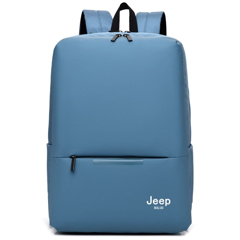 Mochila Jeep a Prova d'água - Modelo Masculino e Feminino Conexão Shop Mochila Jeep Azul 