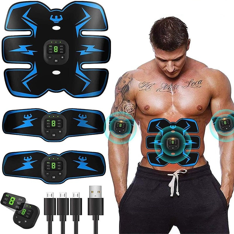 Estimulador Muscular Fitness Tonificador Kit Abdômen, Braços Conexão Shop 