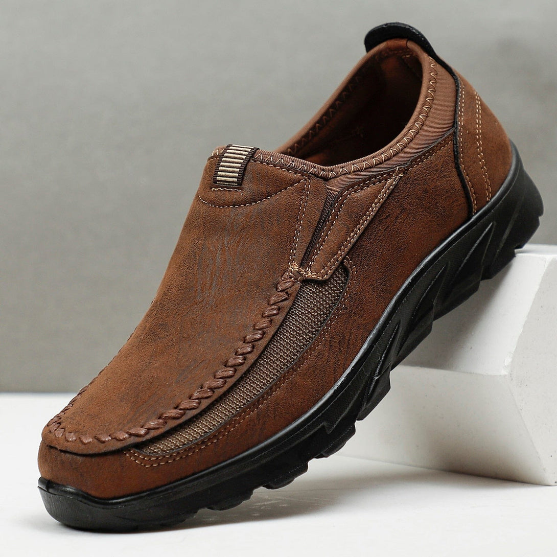 Mocassim Masculino de Couro - Sapato Casual ComfyMens Conexão Shop 