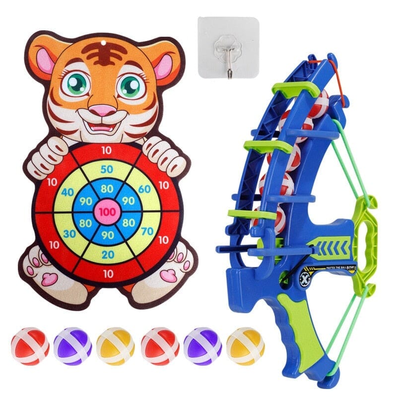 Bola Ao Alvo Estinligue Brinquedo Educacional Para Crianças Conexão Shop Bola ao Alvo Tigre 