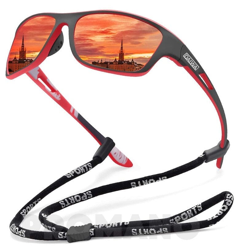 Óculos Polarizado de Sol Ultravision Premium - UV400 Conexão Shop Óculos Polarizado Vermelho 