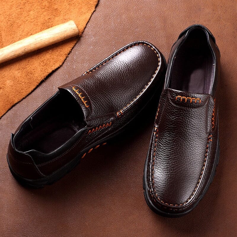 Sapato Mocassim Masculino Couro Legítimo - ModernStep Conexão Shop 