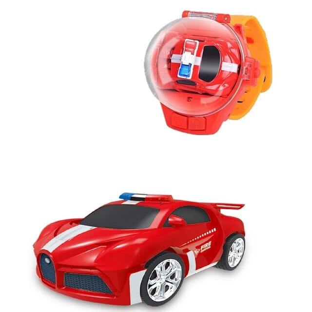 Carrinho Com Controle No Relógio - Car Watch Mini Carro Conexão Shop Carrinho Vermelho 