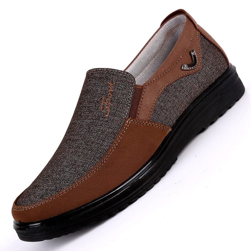 Sapato Masculino Casual - Mocassim Fashion Para Homens Conexão Shop Sapato Masculino Casual Marrom 36 