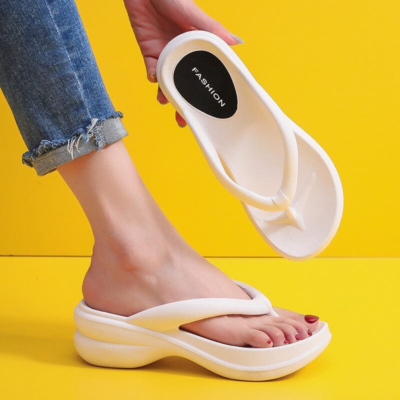 Chinelo Plataforma Feminino - Sandália Confort Nas Nuvens Conexão Shop 