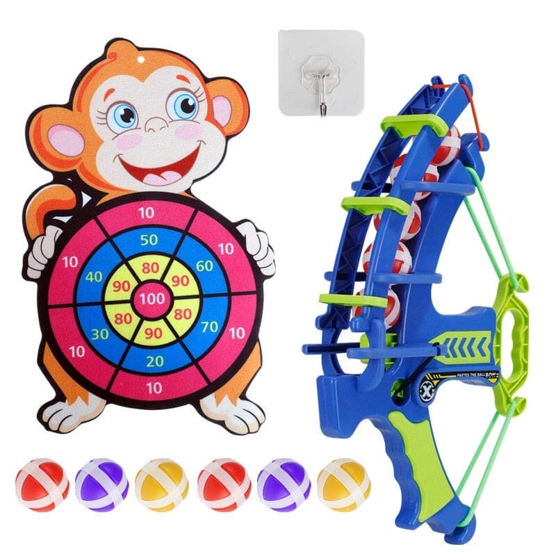 Bola Ao Alvo Estinligue Brinquedo Educacional Para Crianças Conexão Shop Bola ao Alvo Macaco 