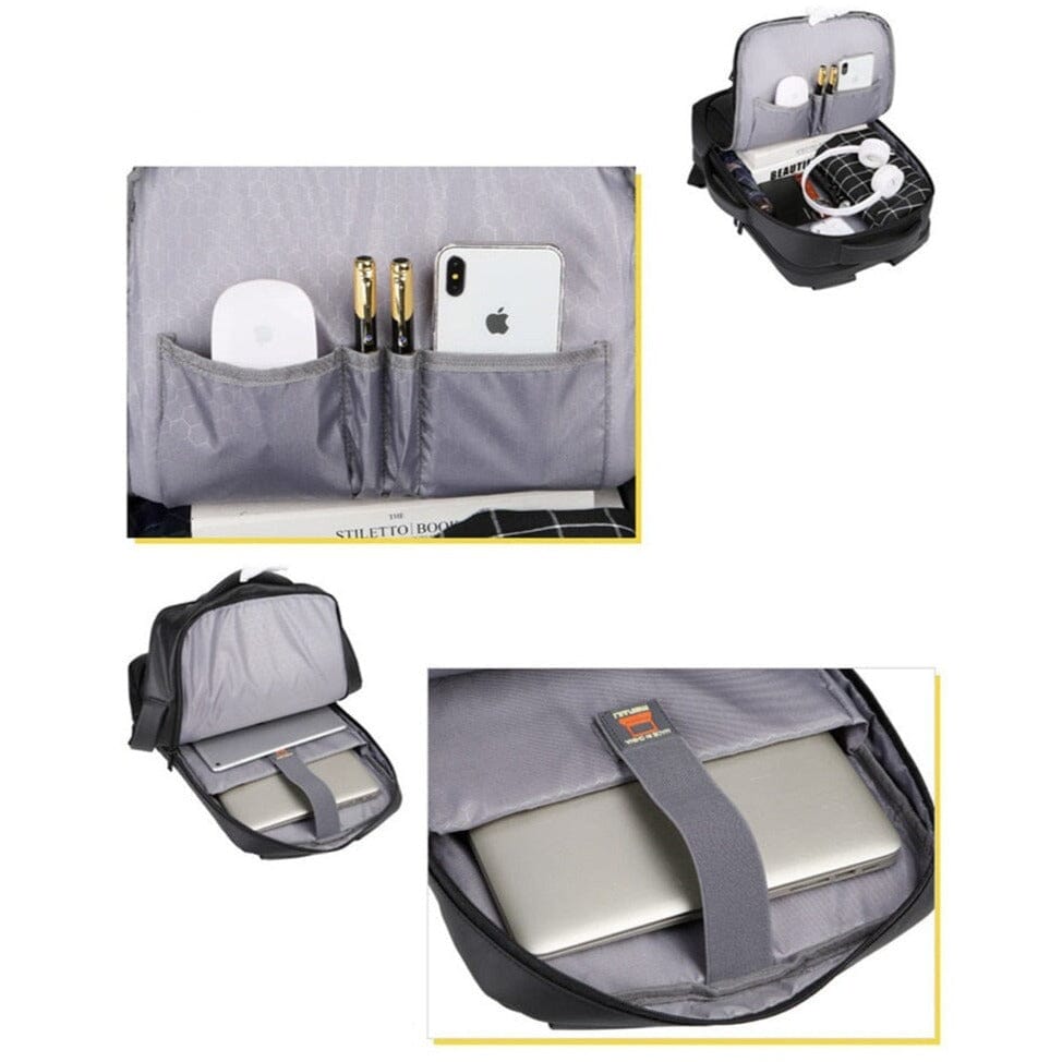 Mochila Jeep Para Notebook Original - Com Alça de Mão e USB Conexão Shop 