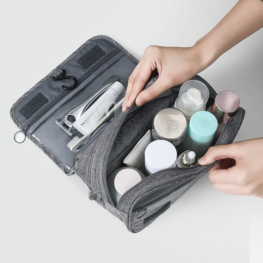 Bolsa de Maquiagem Necessaire Grande Dobrável Organizador Conexão Shop 