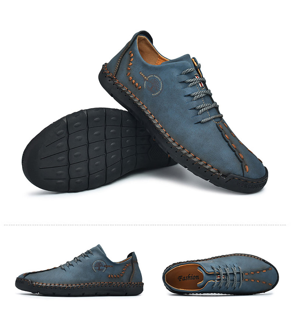 Mocassim Masculino Couro, Sapato de Couro Casual Conexão Shop 