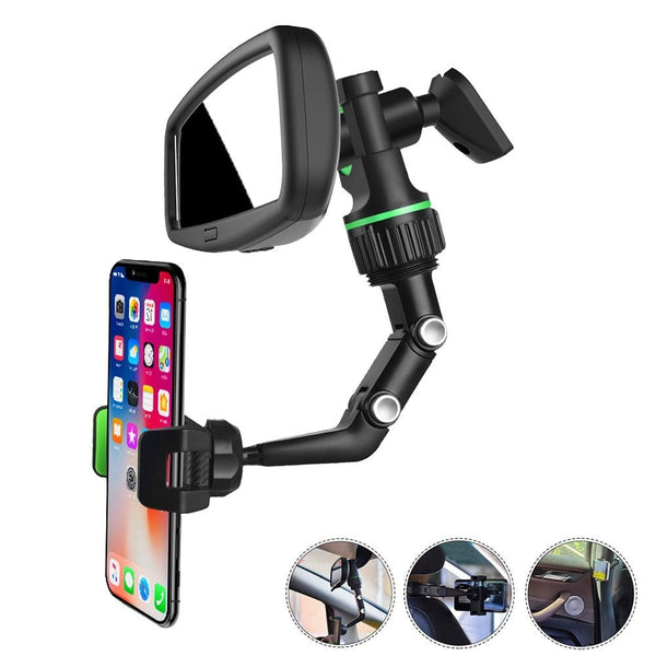 Suporte Para Celular Retrovisor 360º Veicular Conexão Shop 