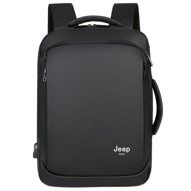 Mochila Jeep Para Notebook Original - Com Alça de Mão e USB Conexão Shop Mochila Para Notebook Preta 