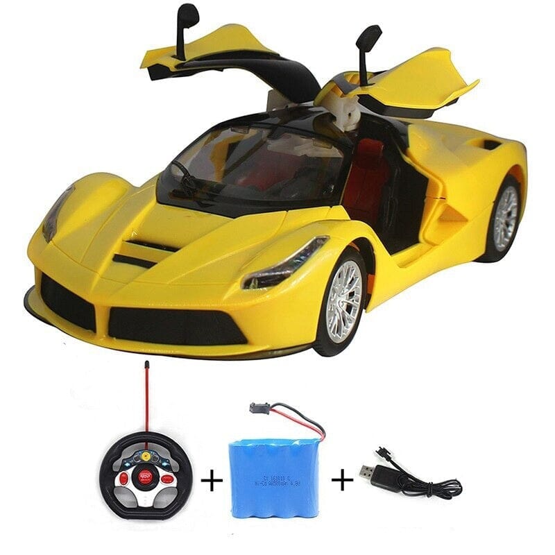Carro de Controle Remoto Elétrico Grande - Abre As Portas – Conexão Shop