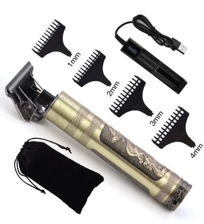 Máquina de Cortar Cabelo Recarregável Profissional conexaohop 