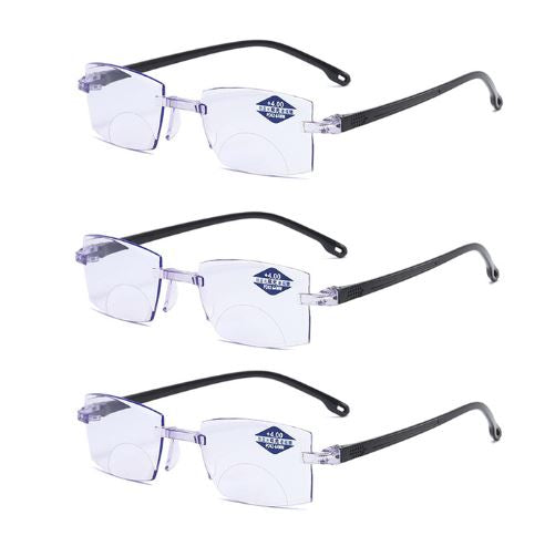 Óculos Tr90 Titanium Inteligente para Leitura Conexão Shop 0 Preto Pague 2 Leve 3 Óculos Tr90